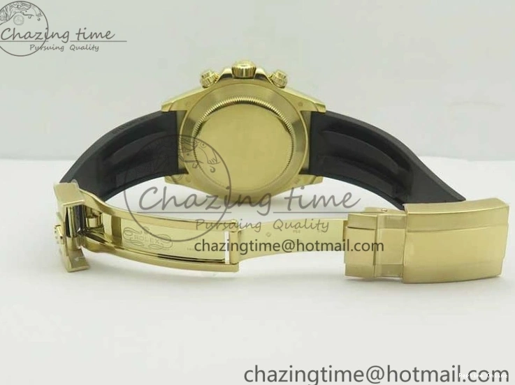 0407 Daytona 116518 LN Paul Newman ARF 1:1 Best Edition Black Dial on Oysterflex Strap A4130 Super Clone Chic 3356